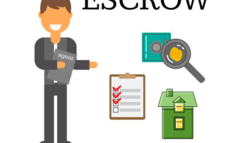 Cartoon image of Escrow agent